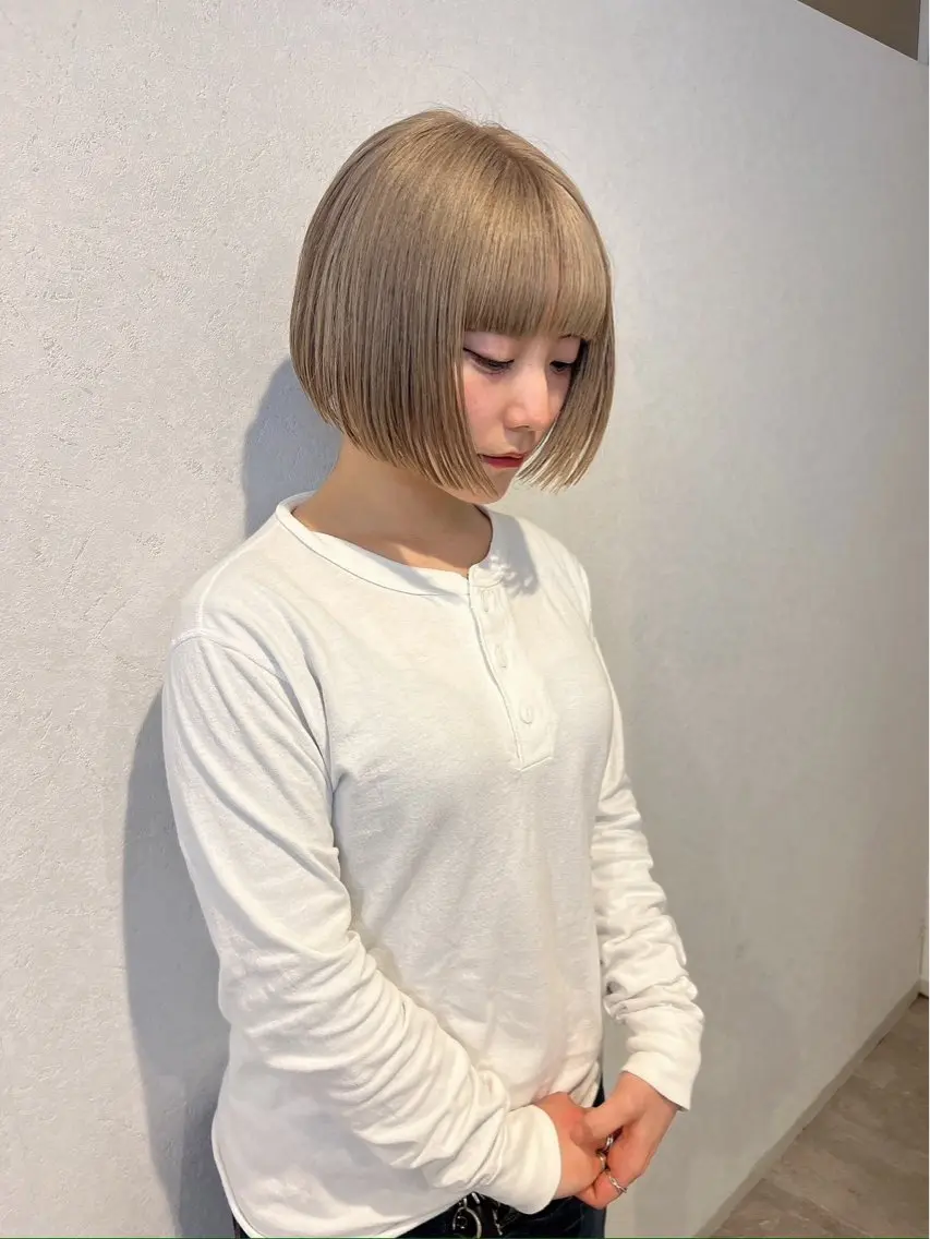 カラー カット ヘアカラー KURUMI /艶カラー/レイヤーのヘアスタイル