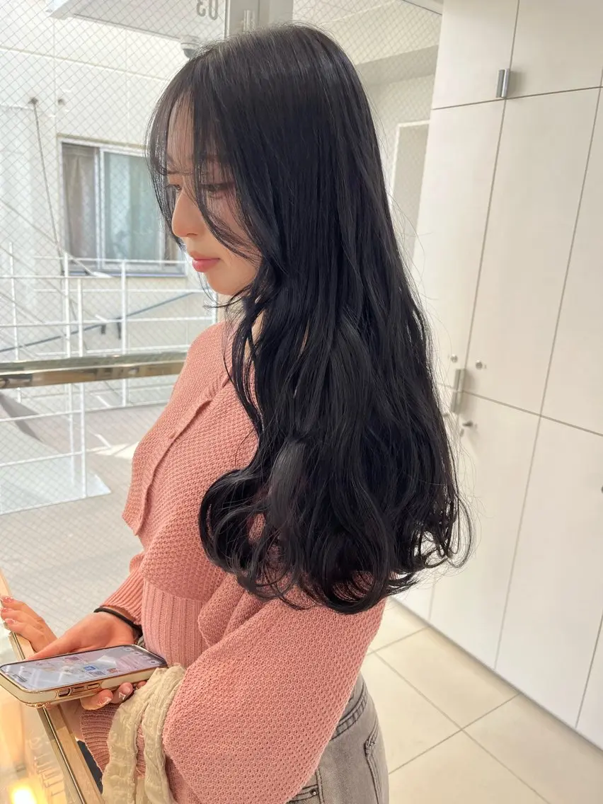 ロング ヘアカラー トリートメント ヘアセット stylist ◎RUKI.のヘアスタイル