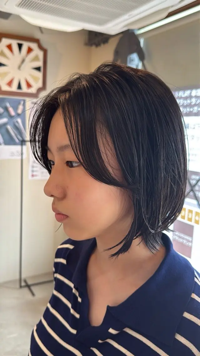 ショート カット 梅田 拓実のヘアスタイル