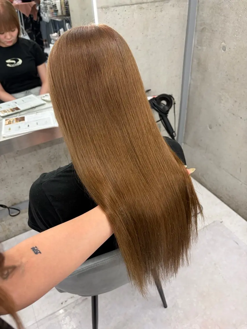 ロング カット ヘアカラー カラー/エクステ 🤍ルナのヘアスタイル