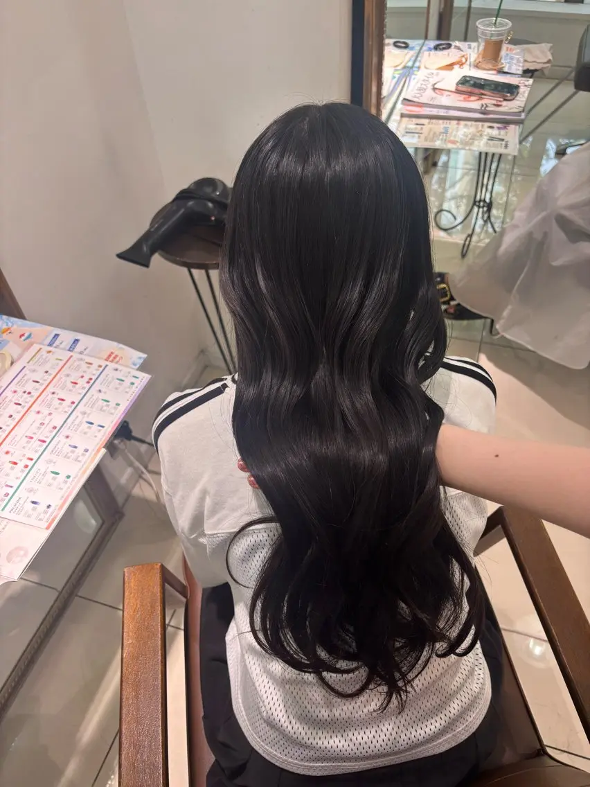 ロング 縮毛・髪質改善🩰 mai🐰ྀི🤍のヘアスタイル