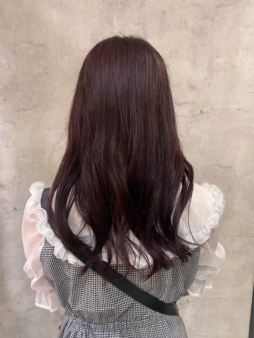セミロング 🖤海外風デザイン カラー🖤/りんのヘアスタイル