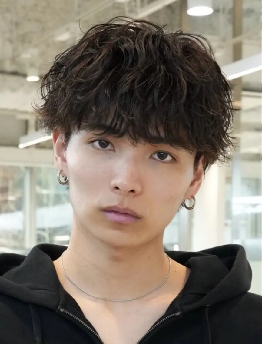 カラー パーマ メンズ カット ヘアカラー パーマ メンズ似合わせ 【fifth】おうたのヘアスタイル