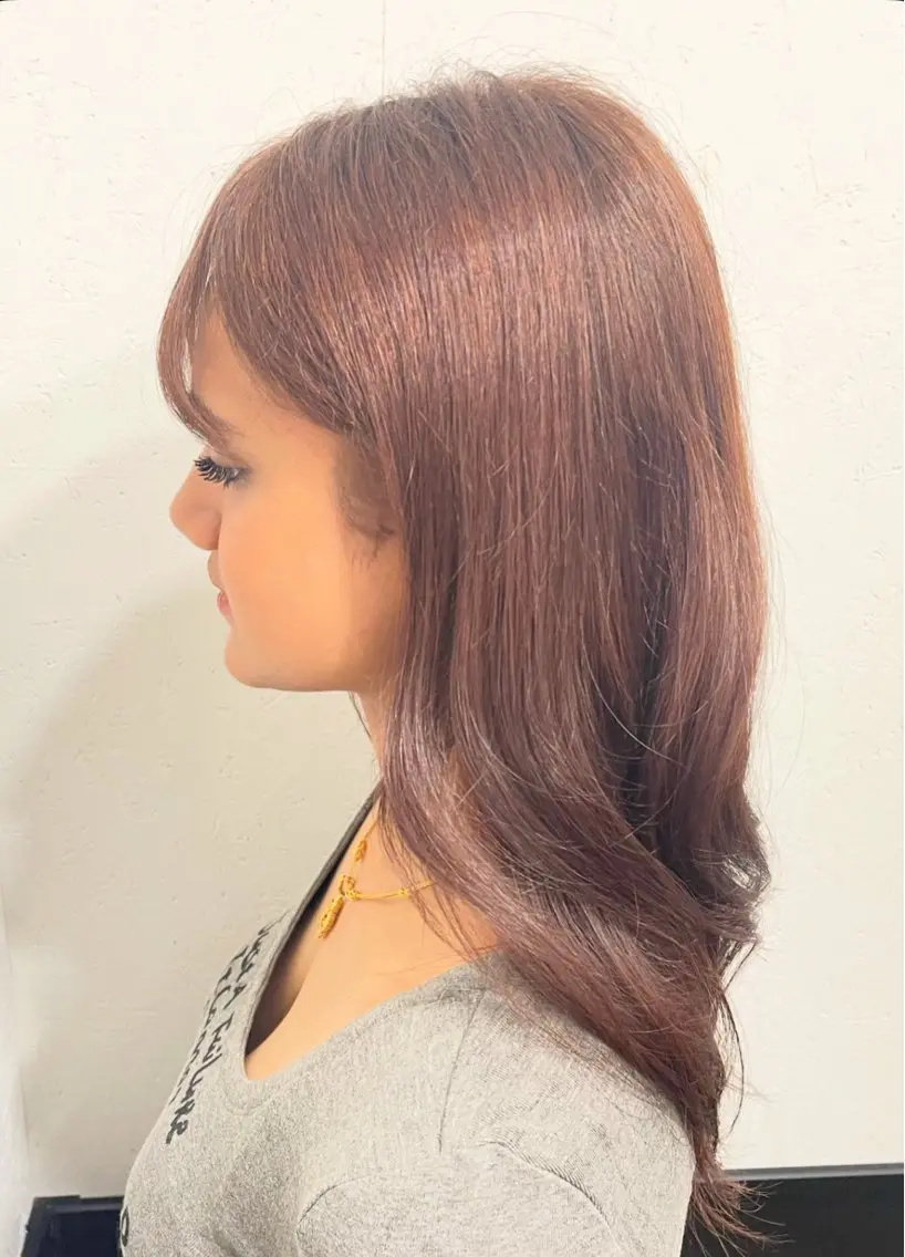 セミロング ヘアカラー 【渋谷ハイトーン】 北村 光太郎のヘアスタイル
