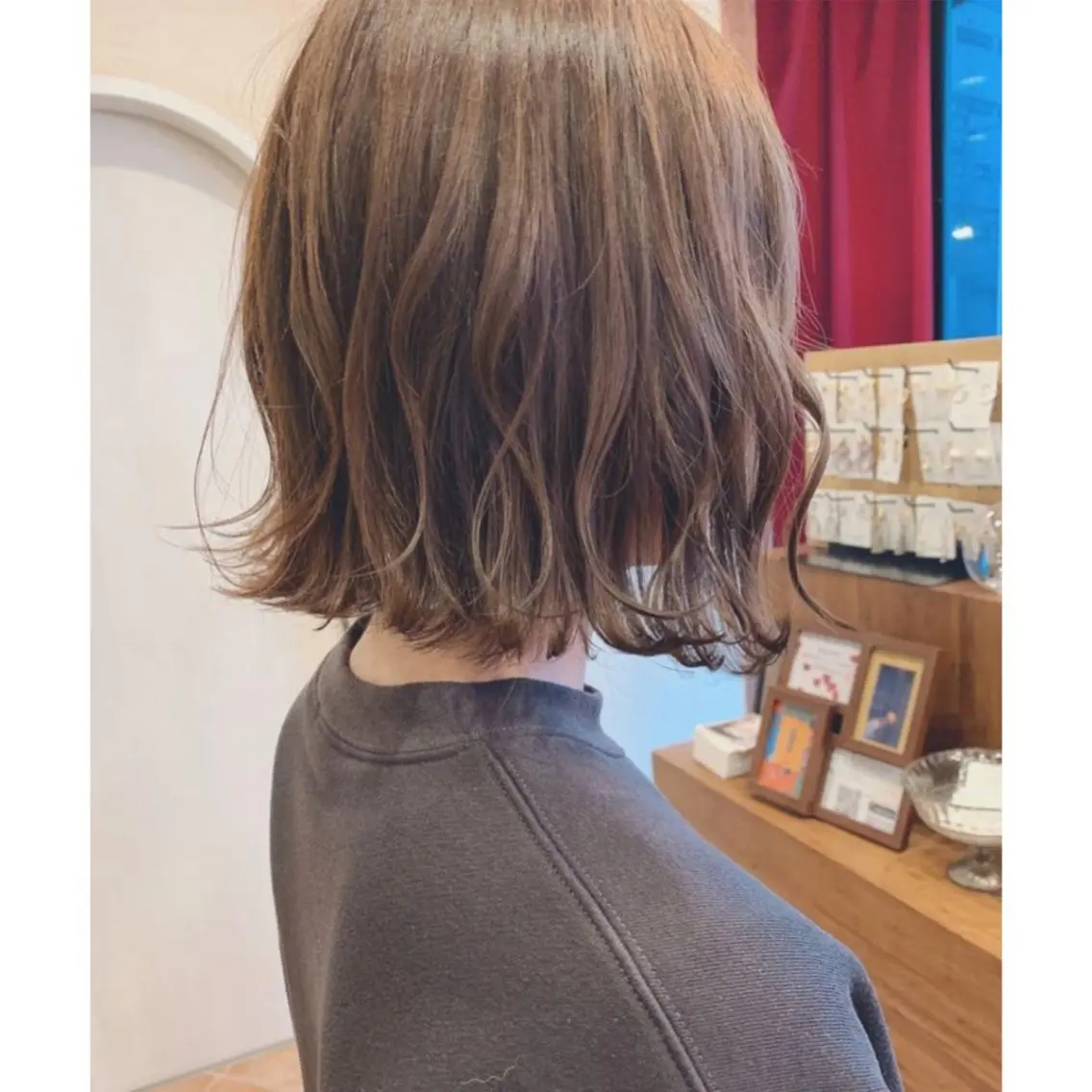 【ミニモ特別価格✨】カット＋Nカラー＋トリートメント(3stepトリートメント)の写真