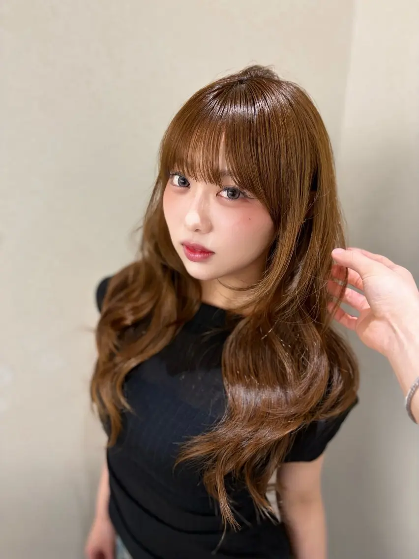 セミロング 藤社 烈のヘアスタイル