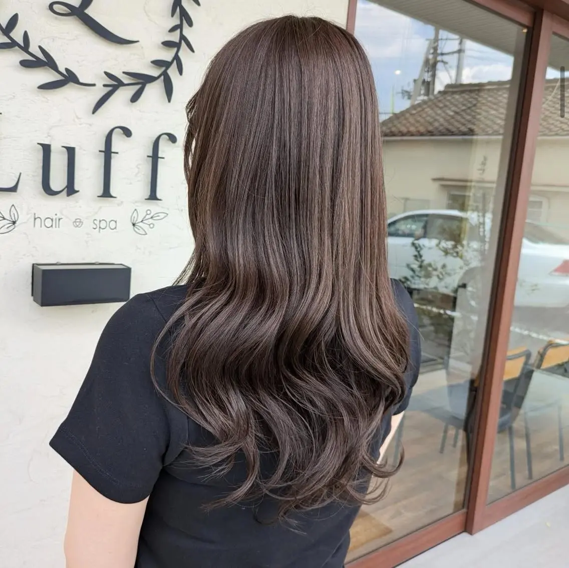 ロング 中谷 千鶴 ◎ブリーチカラー得意のヘアスタイル