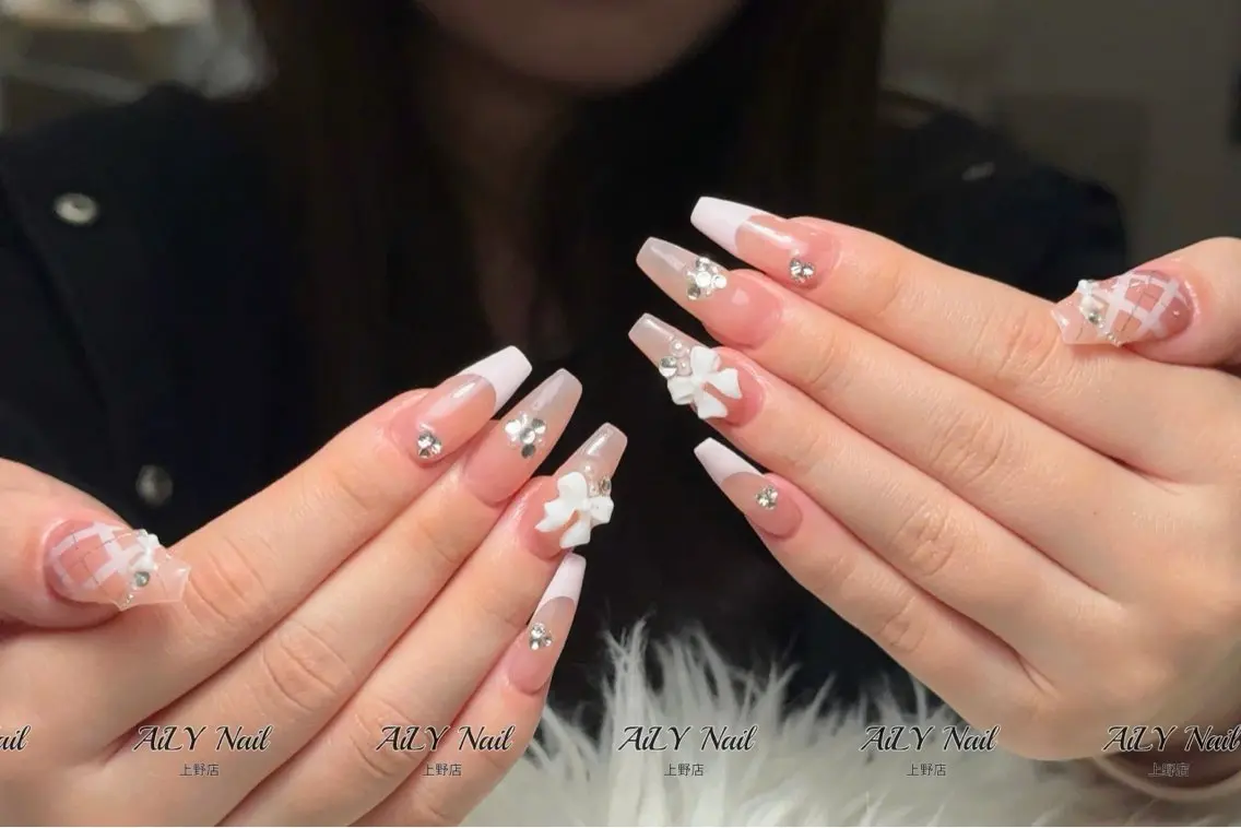 ネイル アートネイル ジェルネイル マグネットネイル ニュアンスネイル シンプルネイル ハンドネイル AiLy Nail 上野店のネイルデザイン