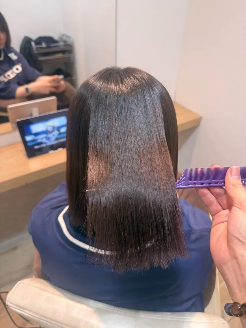 縮毛矯正 おうた /髪質改善特化のヘアスタイル