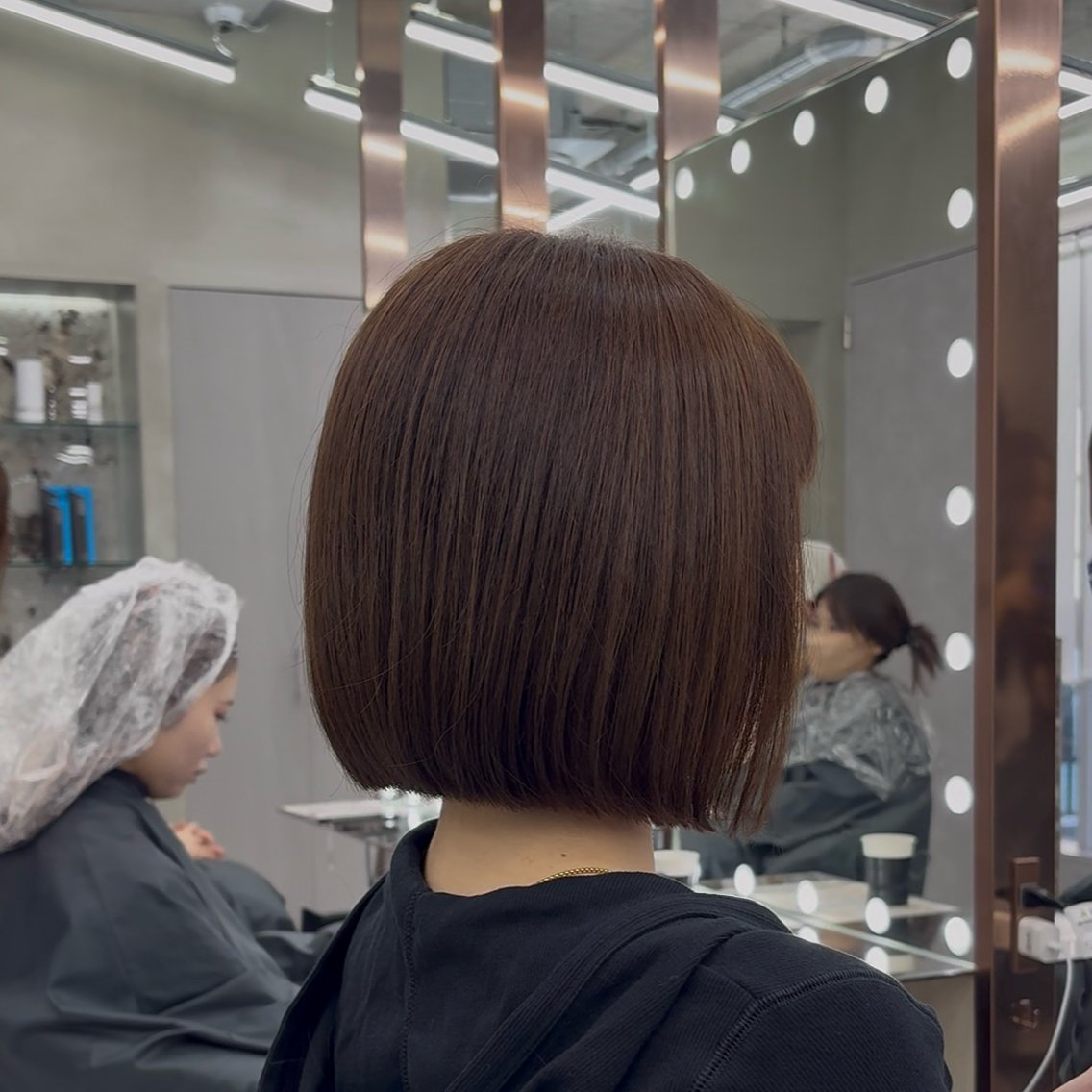 ショート ボブ カット ヘアカラー 大宮/縮毛矯正/ 韓国レイヤー/修汰のヘアスタイル