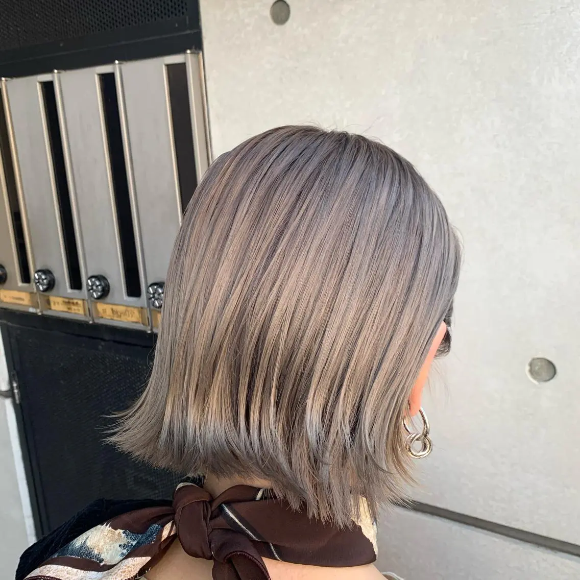 ショート カラー トリートメント 及川シゲル 髪質改善講師のヘアスタイル
