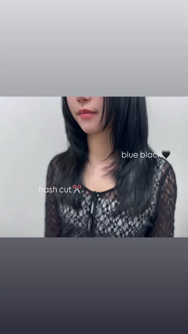 セミロング カラー カット ヘアカラー 透明感カラー/ chinatsuのヘアスタイル