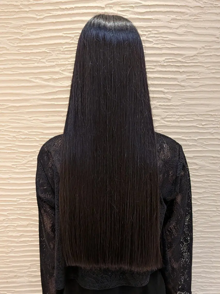 ロング ロング 鎌田 流沙奈のヘアスタイル