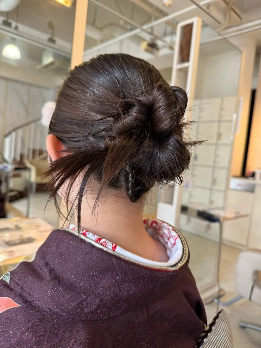ヘアアレンジ ヘアセット 本田 卓也のヘアスタイル