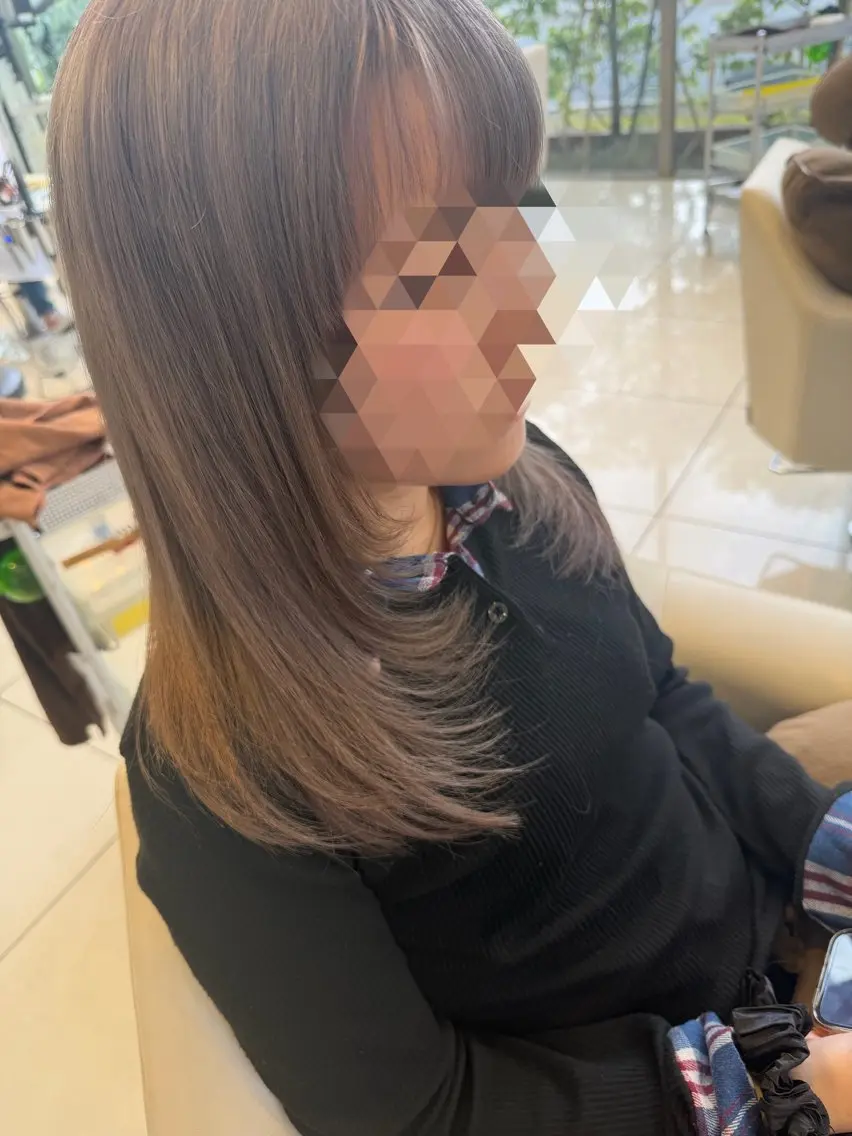 ロング 柳井 ひとみのヘアスタイル