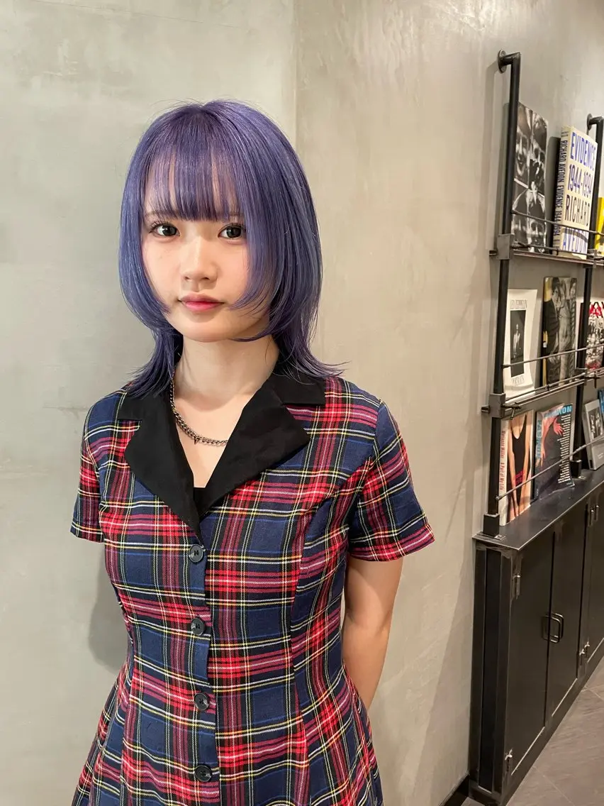 ミディアム カラー ヘアカラー トリートメント 優作 〜圧倒的信頼〜のヘアスタイル