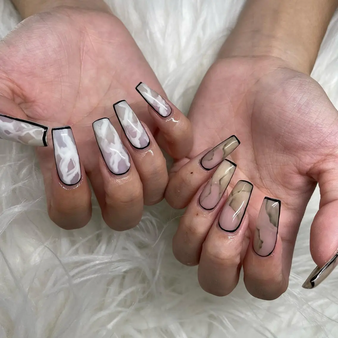 ロング ネイル Y. Sのネイルデザイン