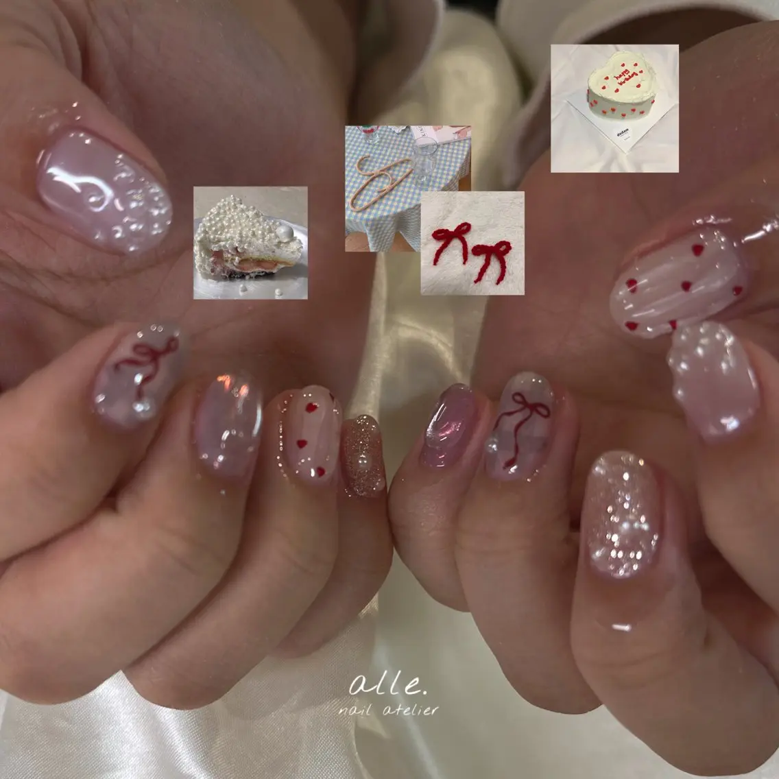 ネイル ハンドネイル atelier alle.のネイルデザイン