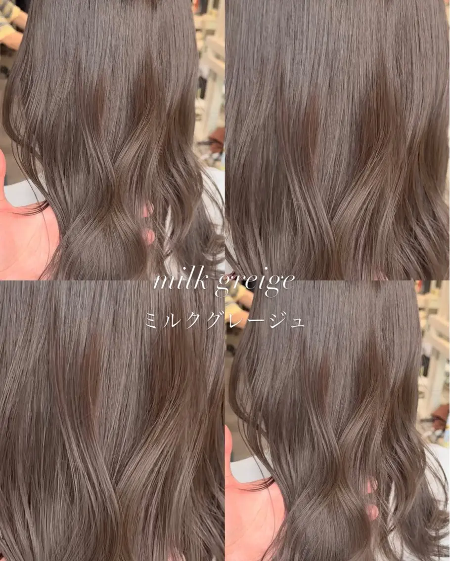 ミディアム カット ヘアカラー トリートメント ✨透明感カラー 恵比寿HAYATO✨のヘアスタイル