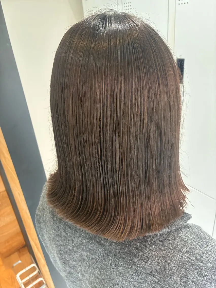 ショート ボブ 髪質改善 トリートメント newi +uta* りさのヘアスタイル