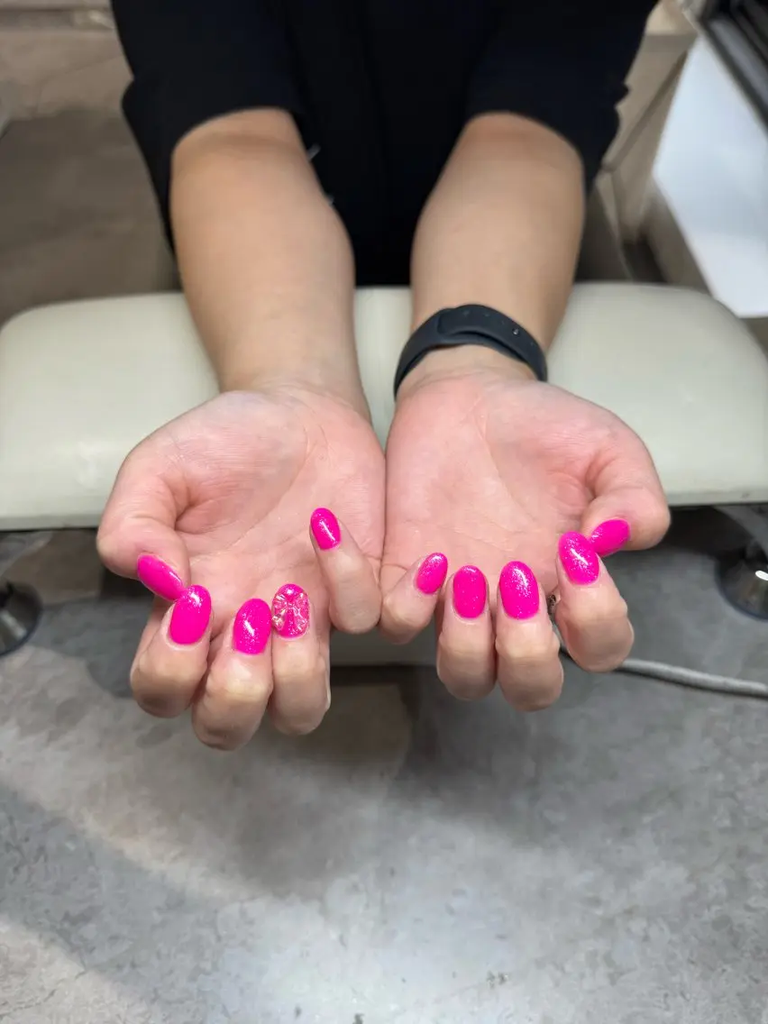 ネイル リボン ハンドネイル IROHA NAIL 北村菜帆のネイルデザイン