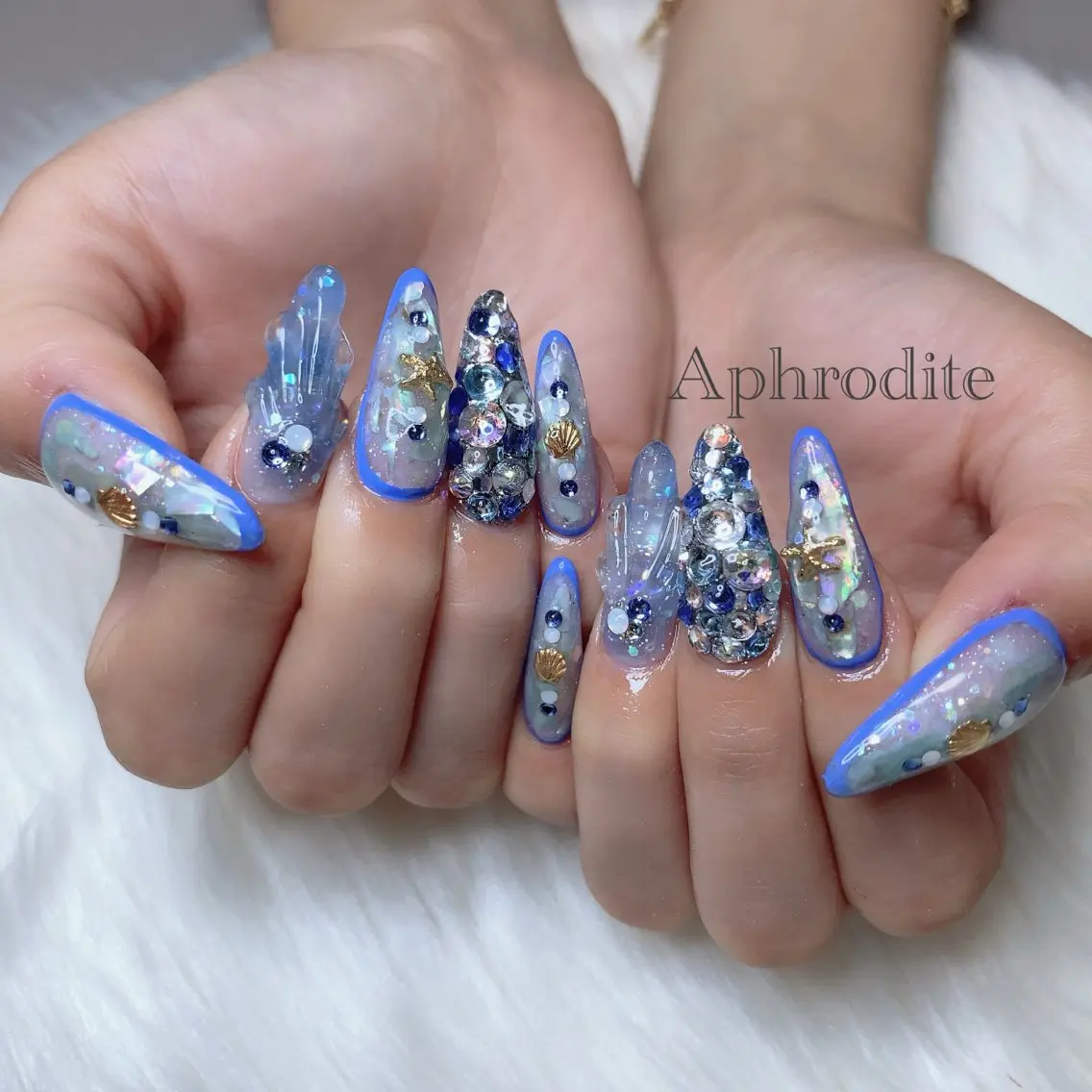 ネイル Aphrodite パラジェル認定サロンのネイルデザイン