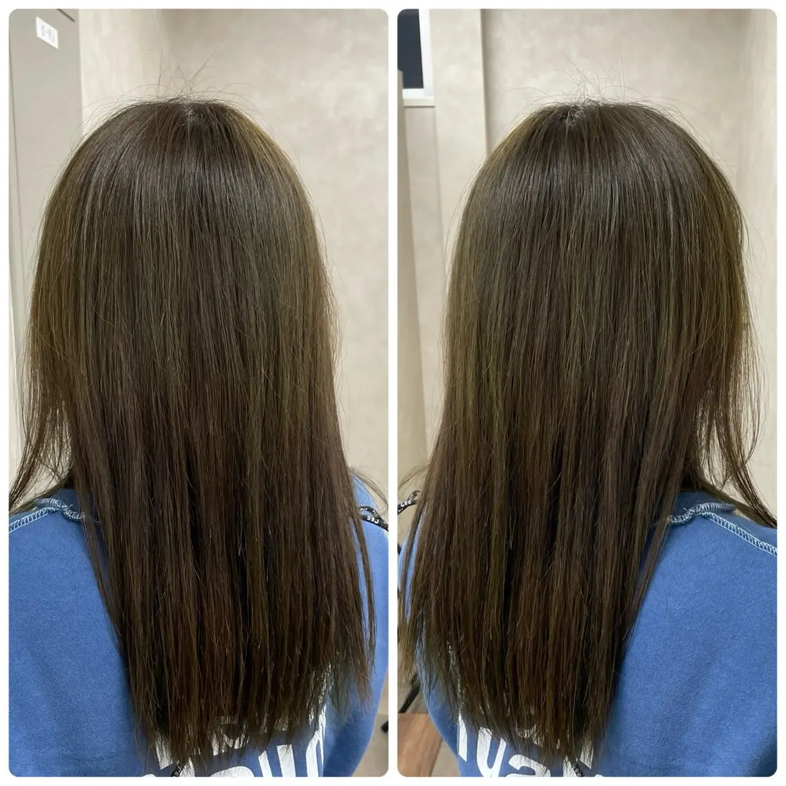 ロング カラー ヘアカラー トリートメント 石川 晴那のヘアスタイル