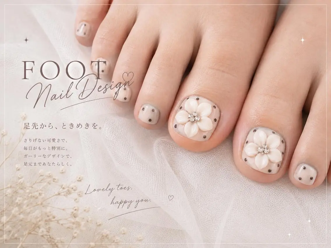 ≪FOOT≫ 定額🐾¥8200~10200♡初回オフ無料の写真