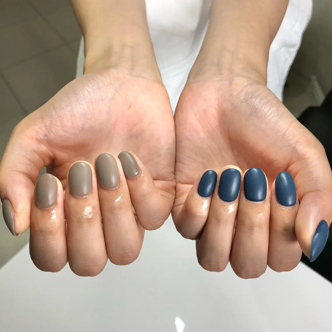ネイル グラデーション ワンカラーネイル Nail salon Spring St.のネイルデザイン
