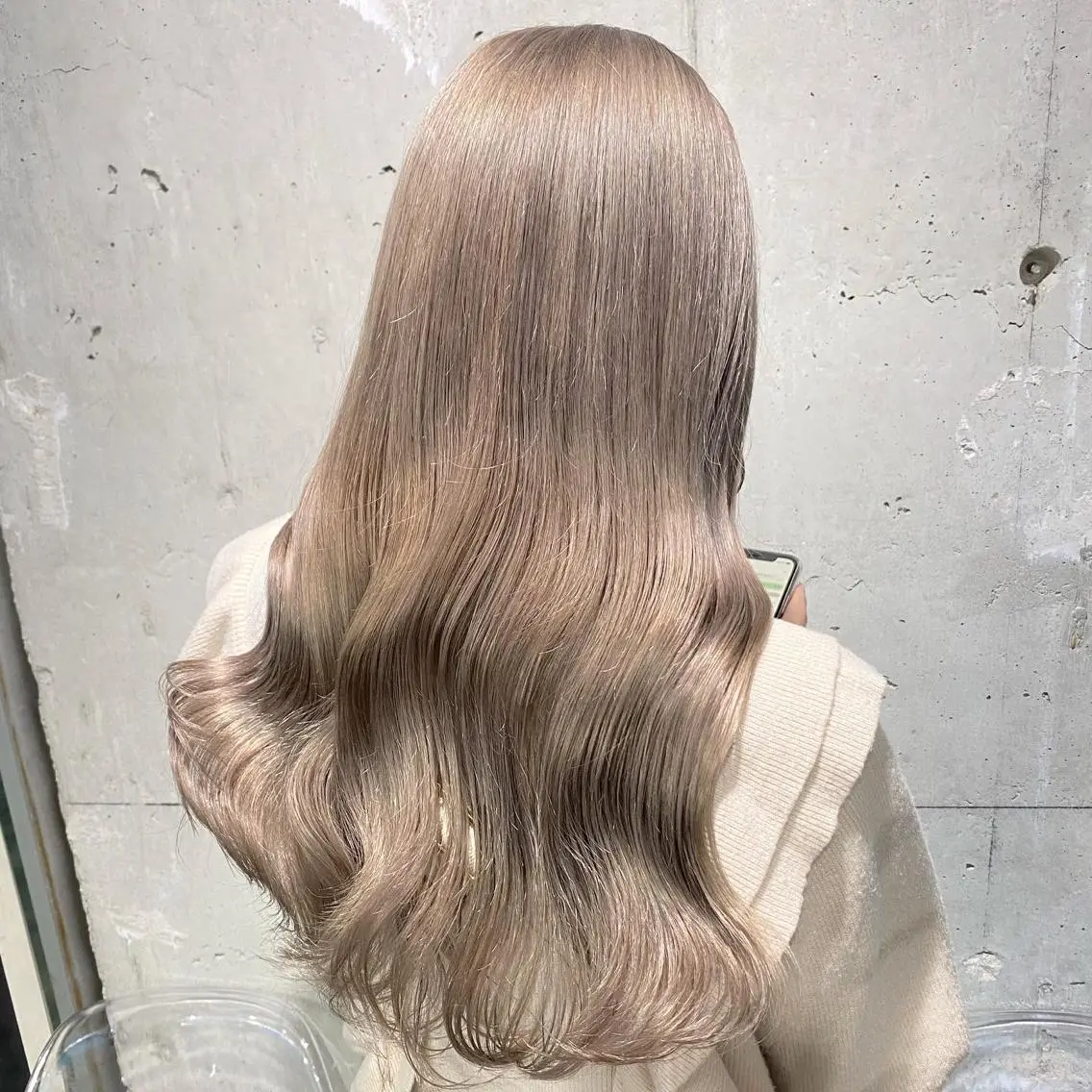 ロング カラー エフェクトブリーチ 🌟前澤啓太朗のヘアスタイル
