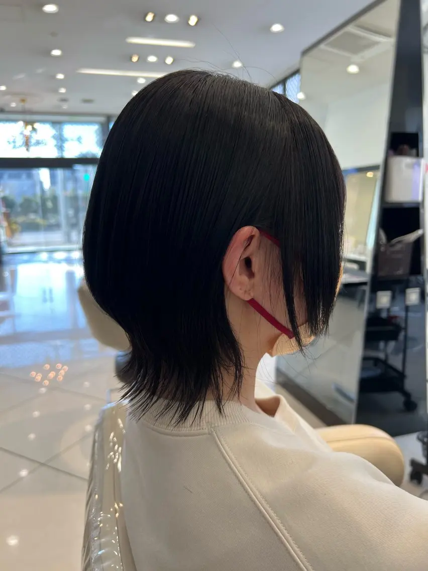 ショート くびれヘア ショートヘア ウルフカット カット 【ショート／カラー】 小野隼広のヘアスタイル