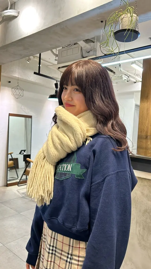 ミディアム カラー ❕マンツーマン施術❕ 🍊Moemiのヘアスタイル