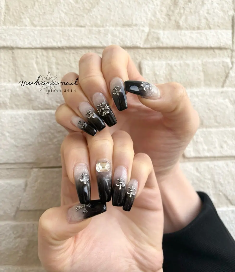 ネイル ロングネイル mahana nailのネイルデザイン