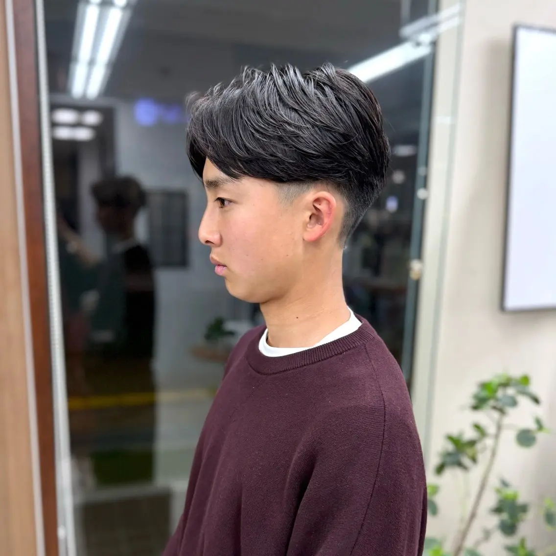 ショート パーマ メンズ フェザーパーマ メンズパーマ カット パーマ メンズパーマの達人 / タカシマダイスケのヘアスタイル