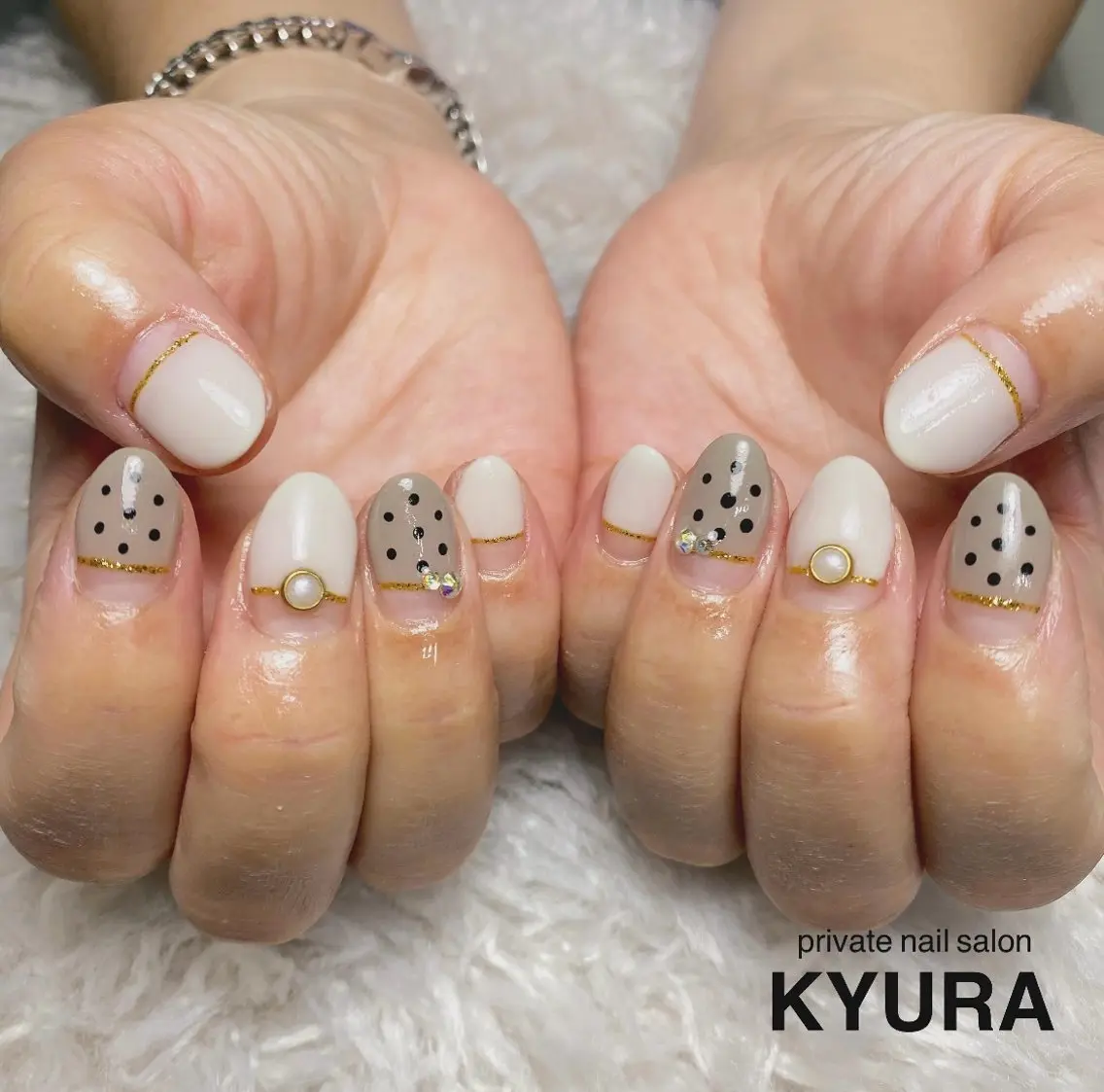 ネイル アートネイル 大東市ネイルサロン 【KYURA】きゅらのネイルデザイン
