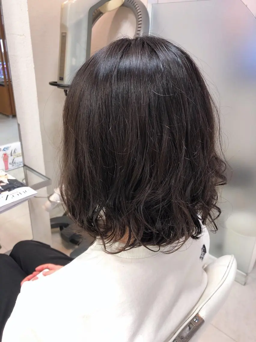 🌟素敵なフルコース‼️【似合わせカット＋カラー＋パーマ＋サラサラトリートメント】の写真