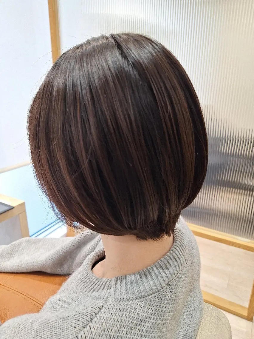 ショート ショートボブ 丸みショート ボブ ショートヘア カット 山田 一貴のヘアスタイル