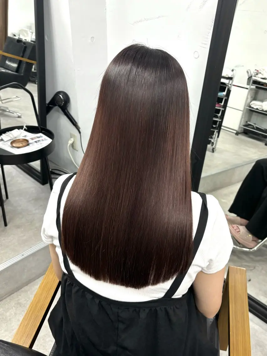 ロング トリートメント 京都河原町 髪質改善🌛‧˚花綸のヘアスタイル
