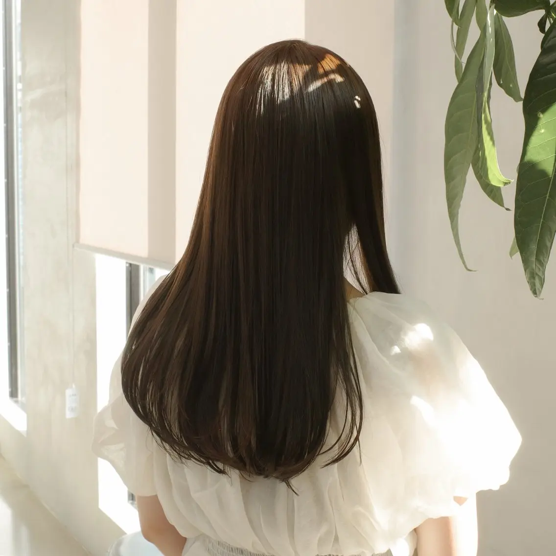 【癖でお悩みの方にオススメの髪質改善】酸性ストレート➕カット➕カラーの写真