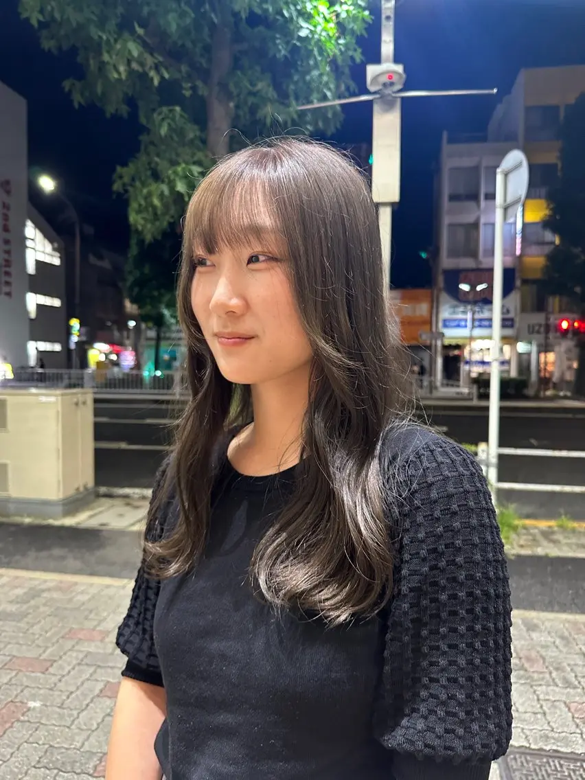 ロング カラー ✨髪質改善/ ダウンパーマ/けんとのヘアスタイル