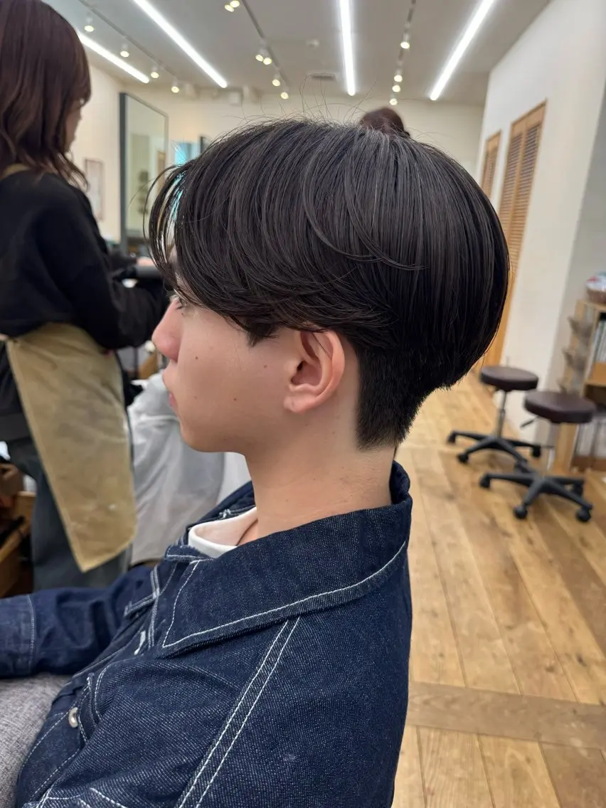 メンズ 縮毛矯正 山下 莉歩のヘアスタイル