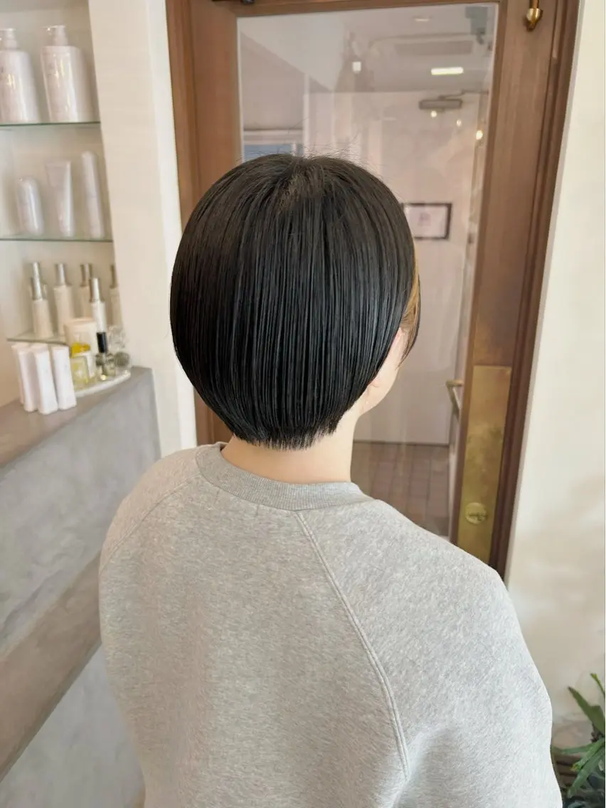 ショート ショートヘア 谷澤 朋佳のヘアスタイル