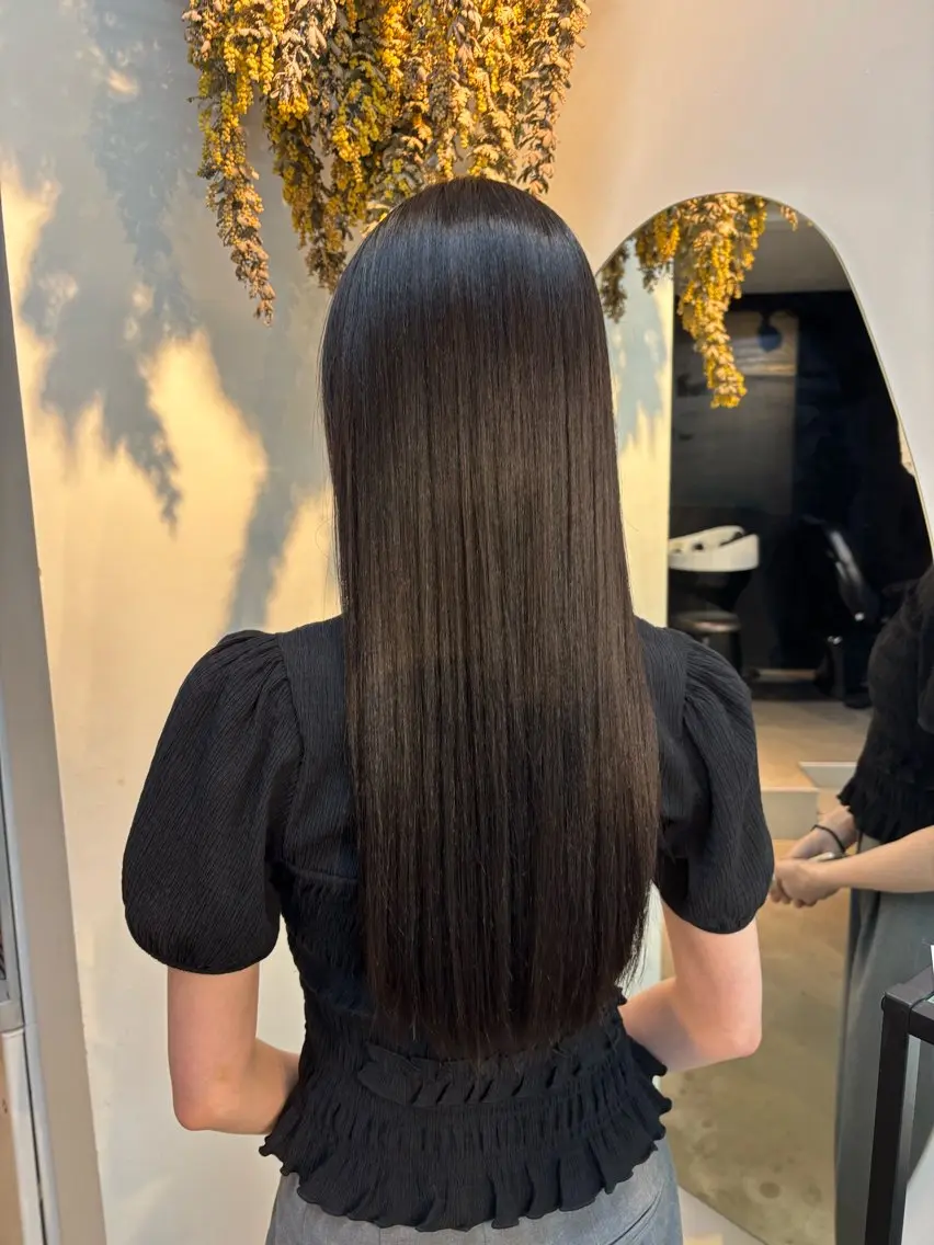 ロング 縮毛矯正 🍒KAHOE🍒 Rooohairのヘアスタイル
