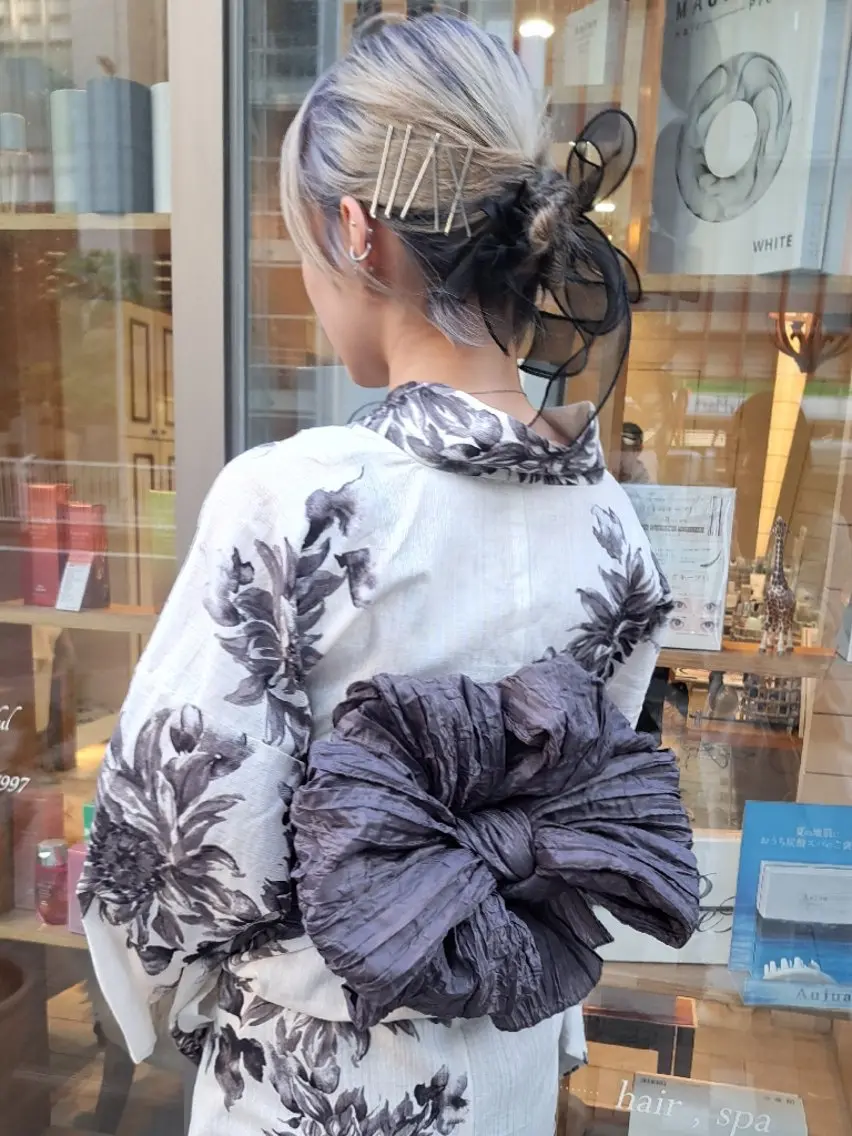 👘 浴衣着付け👘 ⚠補足説明欄より必ず準備物のご確認をお願いいたします。の写真