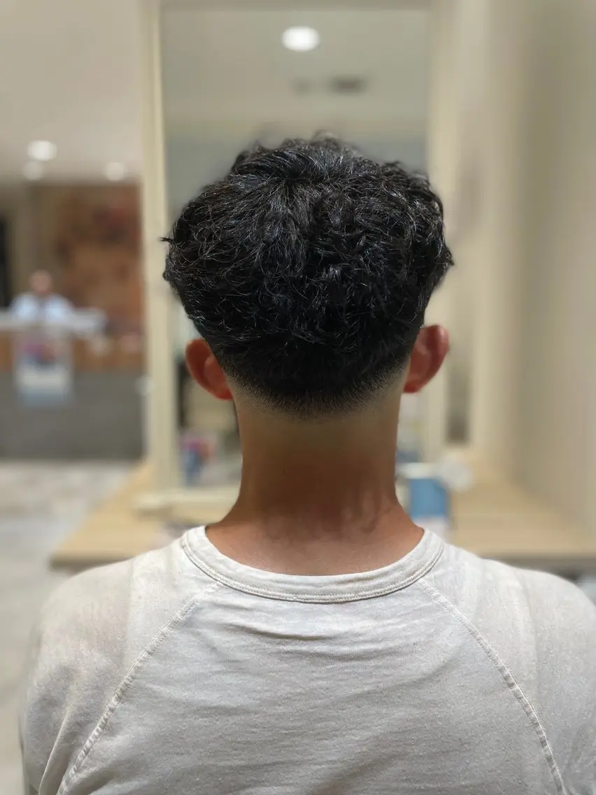 ショート パーマ メンズ カット パーマ メンズパーマ/カット / 古川 諒のヘアスタイル