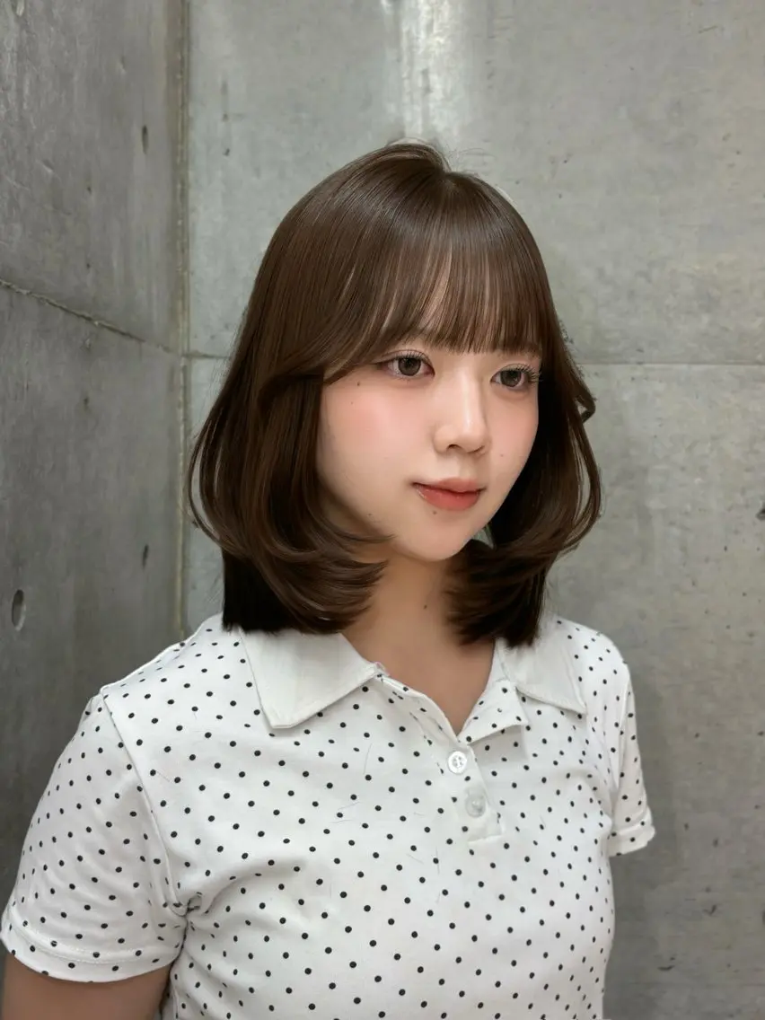 ミディアム toco.⋆𝜗𝜚 / レイヤーボブ໒꒱のヘアスタイル