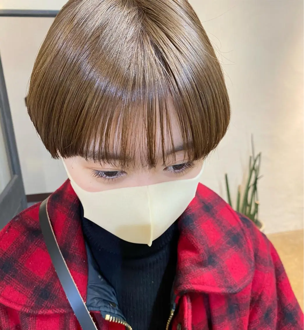 ショート カラー カット ヘアカラー トリートメント 坂本 裕介のヘアスタイル