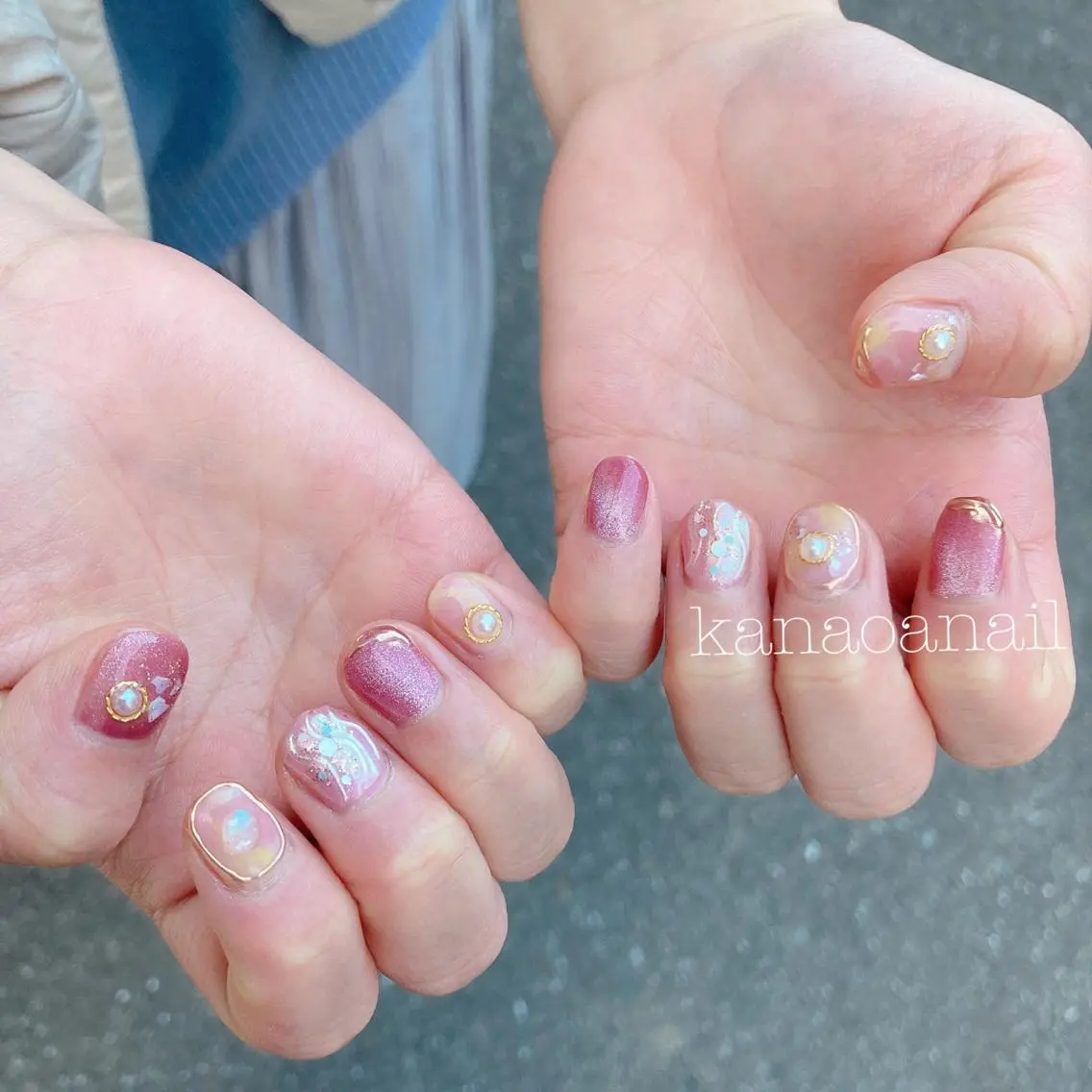 ネイル 地爪育成💅 kanaoanailのネイルデザイン