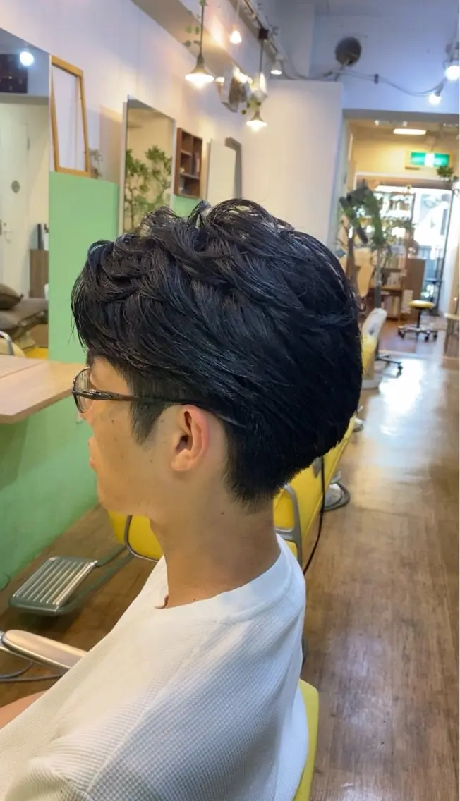 ヘアアレンジ メンズ メンズパーマ カット パーマ 20代〜40代 大塚🌱松原大将のヘアスタイル