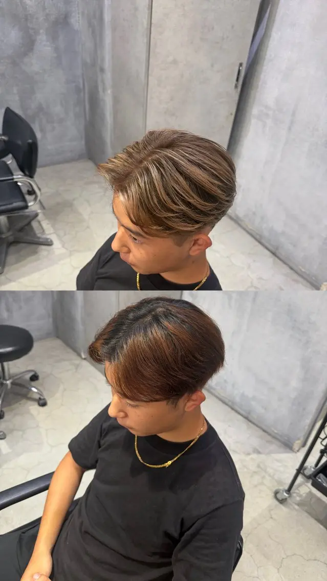 カラー バレイヤージュ バレイヤージュ特化 SORATAのヘアスタイル